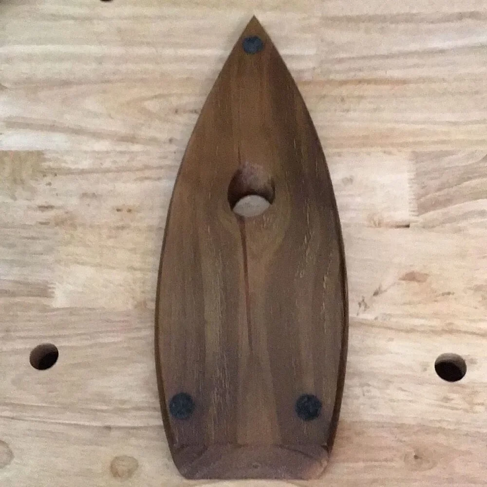 Wine Bottle Display, Bar Accessory, Wood and Agate, New without Tags